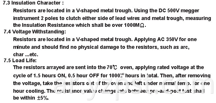 Metal Oxide Film Resistor